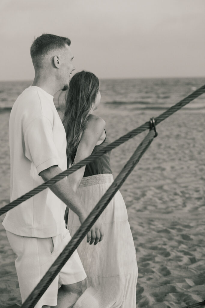 couple pictures at the beach