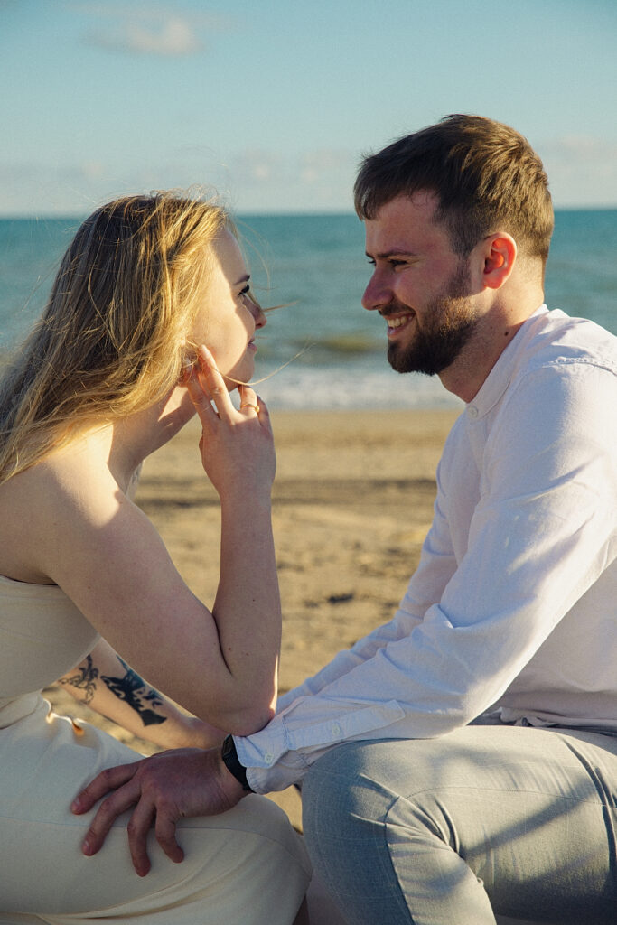 proposal Barcelona sunset